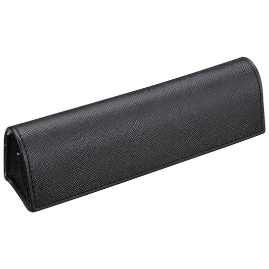 コンパクトで軽く使いやすいセミハードタイプのメガネケース(眼鏡ケース)。D-600 サフィアン