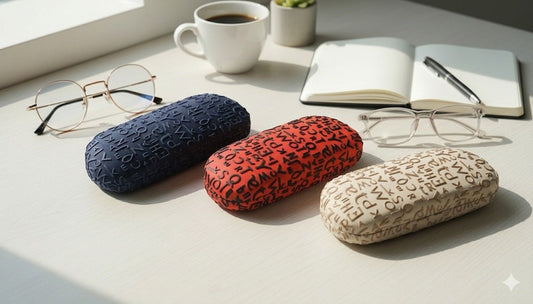 メガネケースも着替えて気分をリフレッシュ