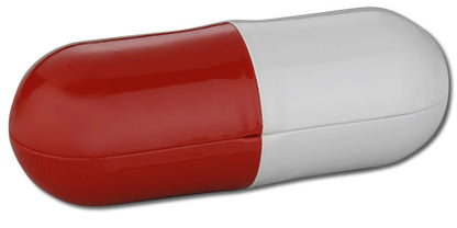 ツートン柄のカプセルケース