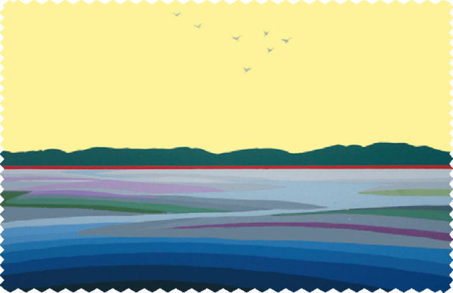 転写クロス 浜松八景