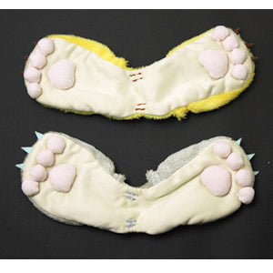 フィンガークロス（メガネ拭き）【猫足】