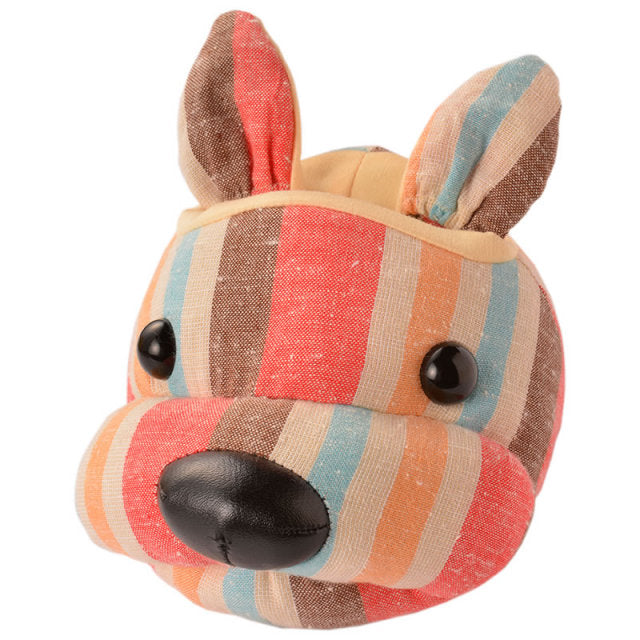 あにまるふぇいすスタンド・遠州綿紬（遠州織物）・犬