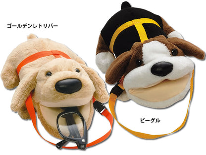 ペットといつも一緒にいる気持ちになれる可愛いメガネケース（眼鏡ケース）　I-20 アニマルメガネケース