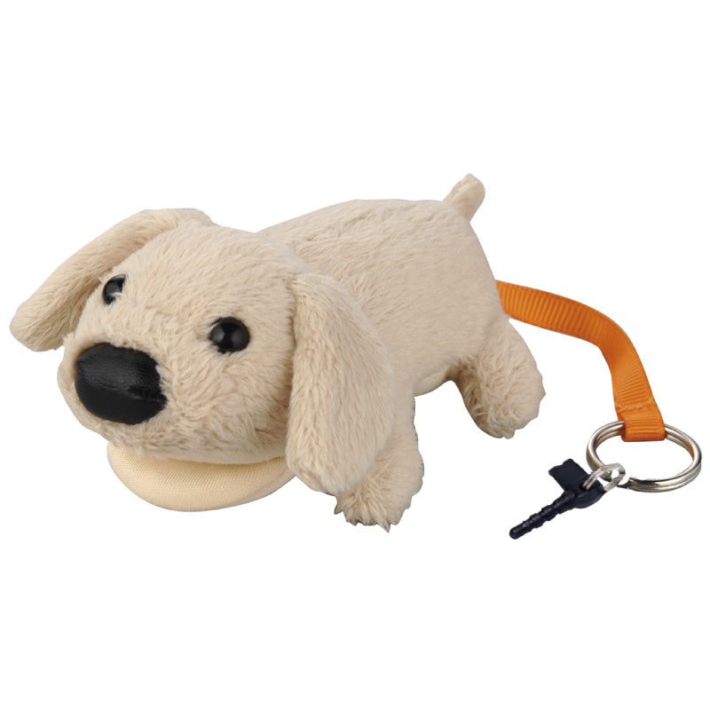 マイクロファイバーの可愛いメガネクリーナー　スマホクリーナーにも最適　I-104 「アニマルクリーナー」犬シリーズ