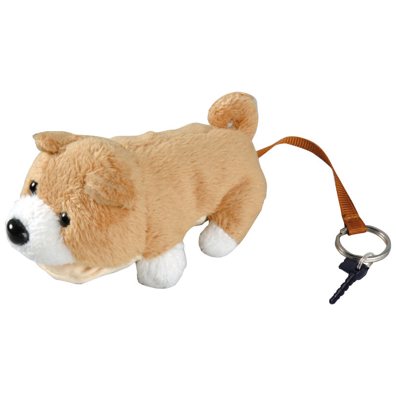 マイクロファイバーの可愛いメガネクリーナー　スマホクリーナーにも最適　I-104 「アニマルクリーナー」犬シリーズ