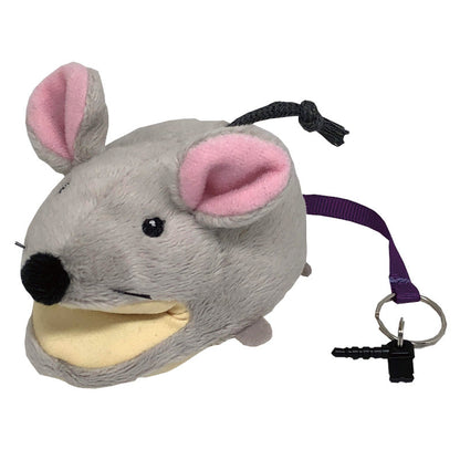 マイクロファイバー携帯画面クリーナーにも最適　I-106 「干支クリーナー　子」 メガネクリーナー スマホクリーナー