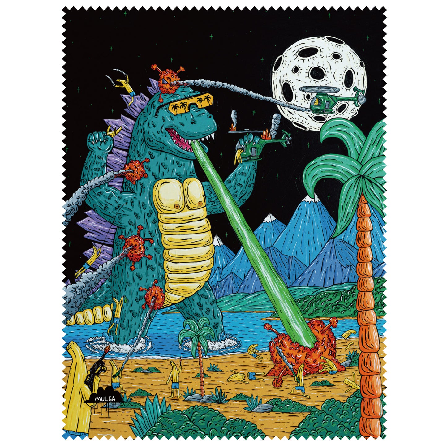 MULGA：マイクロファイバーの大判クリーナー