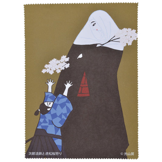 【メール便可】【おんな城主直虎】マイクロファイバーのメガネ・液晶クリーナ「転写クロス 井伊直虎」